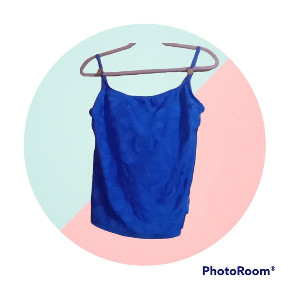 Longitude. Tank top totally cute Blue size 10 - Picture 1 of 4